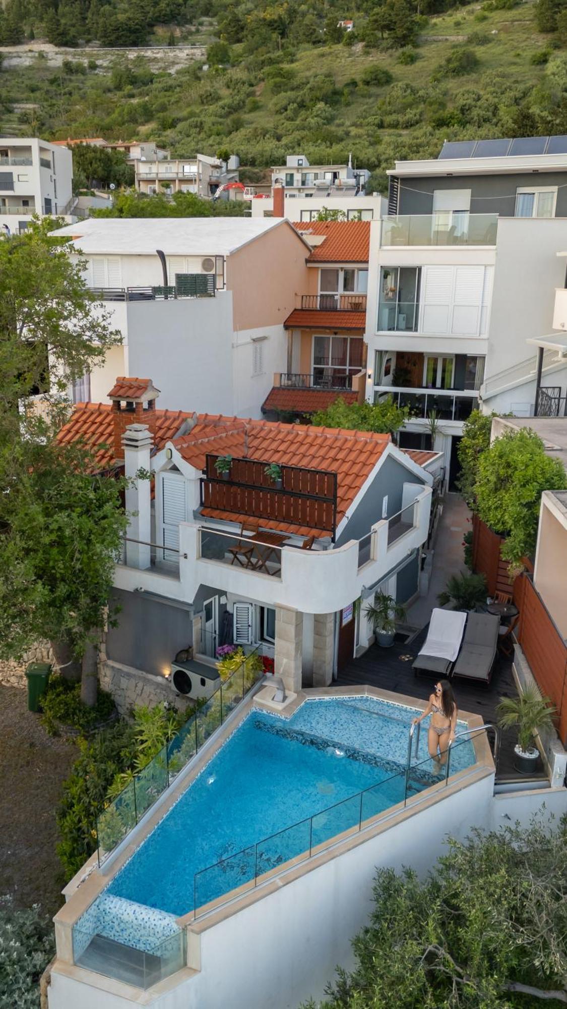 Apartments Villa Tomas Брела Экстерьер фото